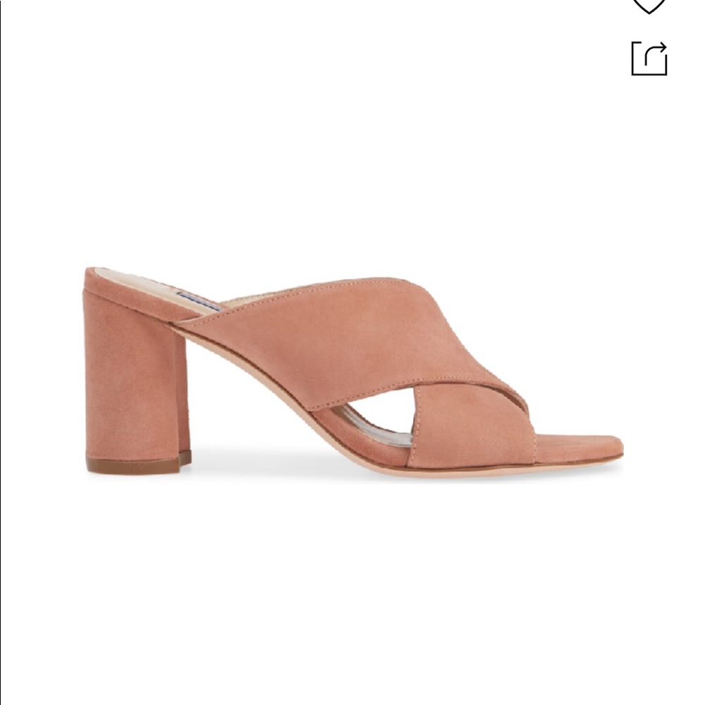 Stuart Wietzman rose mules, 37,5, new